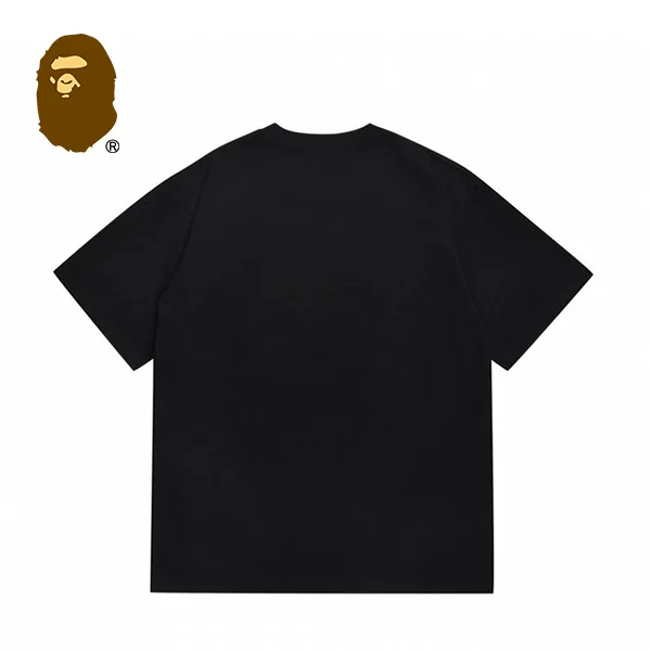 BAPE 童裝 BABY MILO 圓章字母小猴子印花短袖T恤