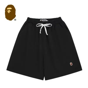 BAPE 經典猿人刺繡小標短褲