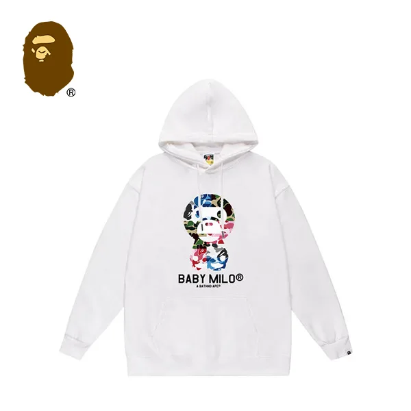 BAPE 迷彩猴子圖案連帽衛衣