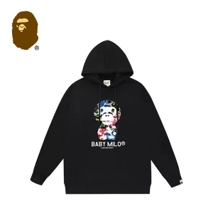 BAPE 迷彩猴子圖案連帽衛衣