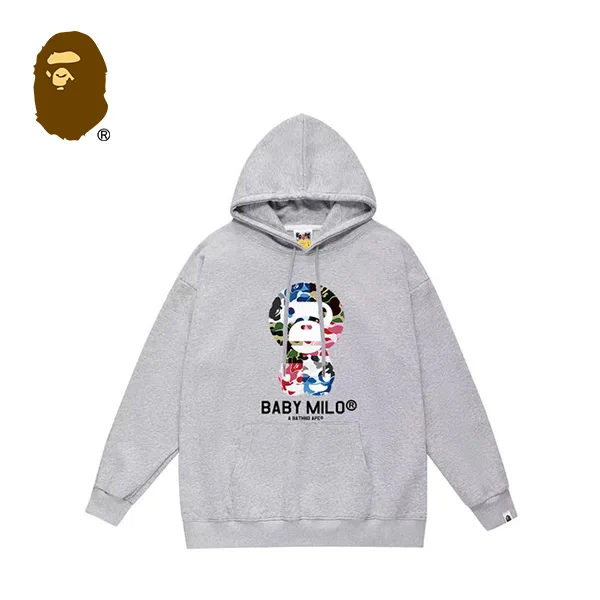 BAPE 迷彩猴子圖案連帽衛衣