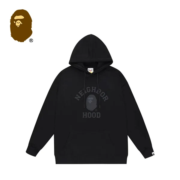 BAPE x NBHD NEIGHBORHOOD HOODIE 聯名款猿人頭連帽衛衣
