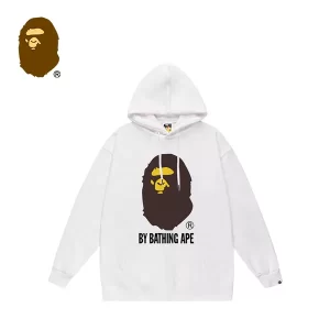 BAPE 胸前大猿人頭LOGO印花連帽衛衣