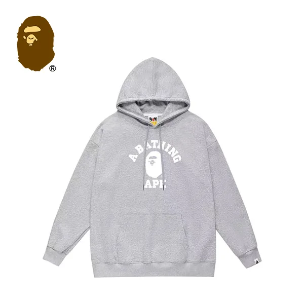 BAPE 猿人頭字母印花連帽衛衣
